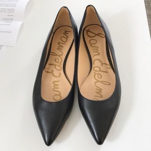 Sam Edelman Black Leather Flats size 13